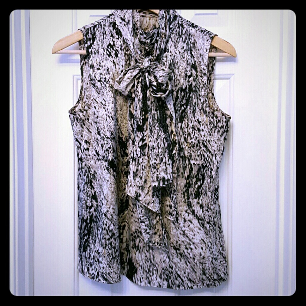 Vince Camuto tie blouse